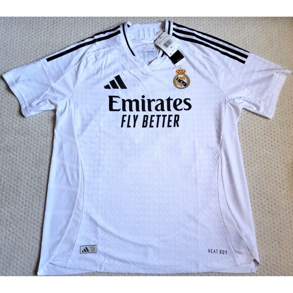 NWT Authentic VINI JR #7 Real Madrid 2024/25 Home Soccer Jersey, IX8095 XL - Picture 3 of 16